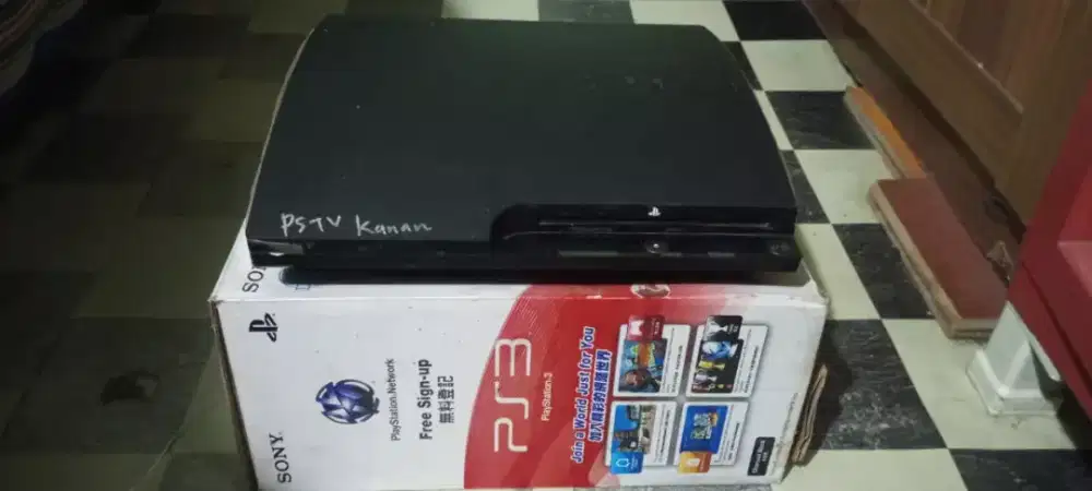 Jual PS 3 Slim 500 Gb