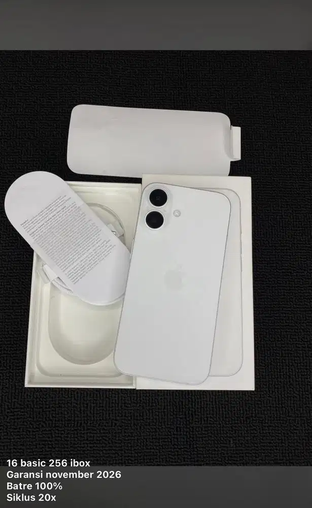 Iphone 16 256gb super garansi on