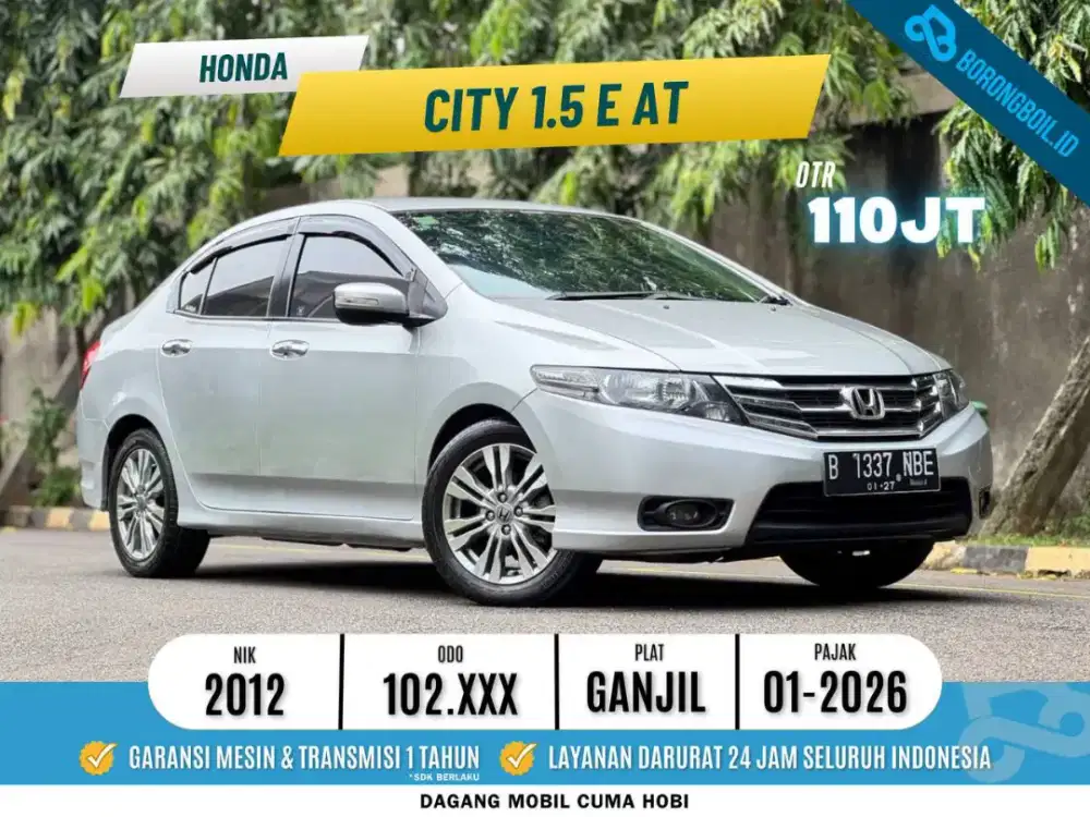 [TERMURAH] Honda City 1.5 E AT 2012