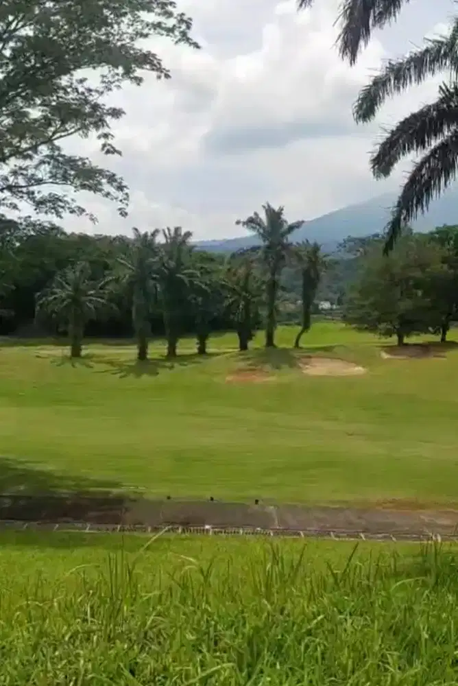 Jual tanah Rancamaya Golf estate view golf
