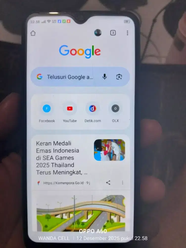 Oppo a12 ram 3/32 batangan baterai awet no minus, bekas pemakaian cwek