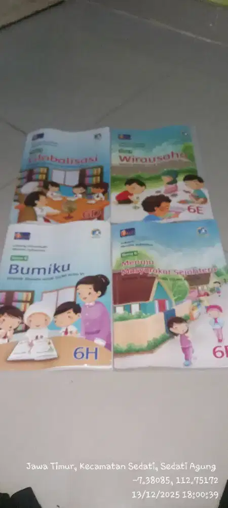 Buku tema/paket kelas V & VI SD