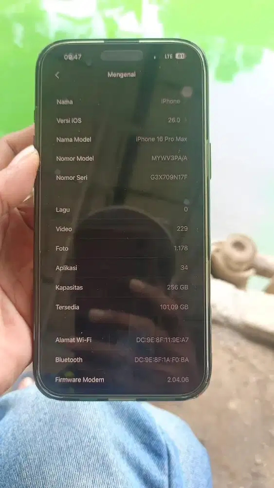 Iphone 16 Promax 256 Gb Ibox Bh 100