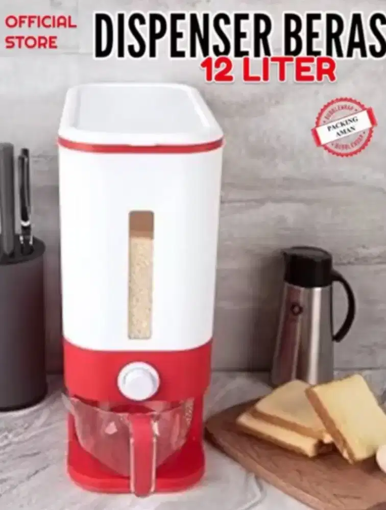 Dispenser Beras 12 Liter