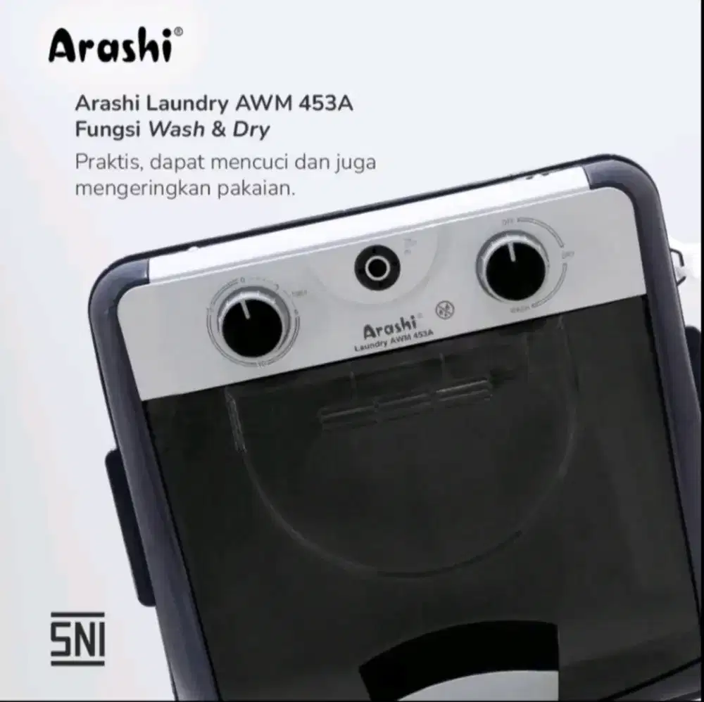 Mesin cuci portable Arashi