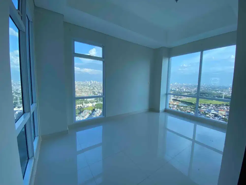 Apartemen puri mansion type 3 br uk 68M2 semi furnished jakarta barat