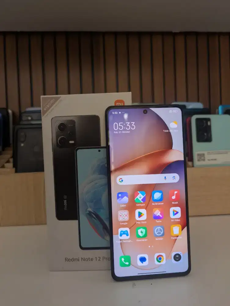 Redmi Note 12 Pro 5G Onyx Black 8/256GB NFC | Unit + Dus