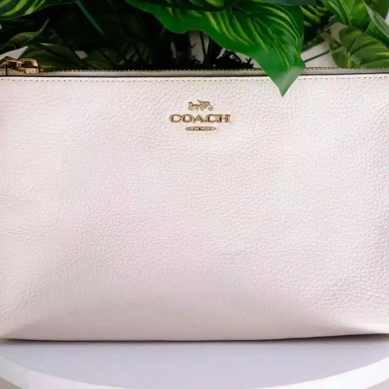 TAS SLING BAG COACH WHITE AUTHENTIC 100%