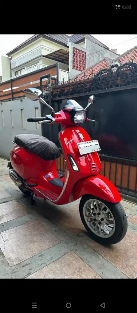 Vespa Sprint 150 Abs 2018 Special Red