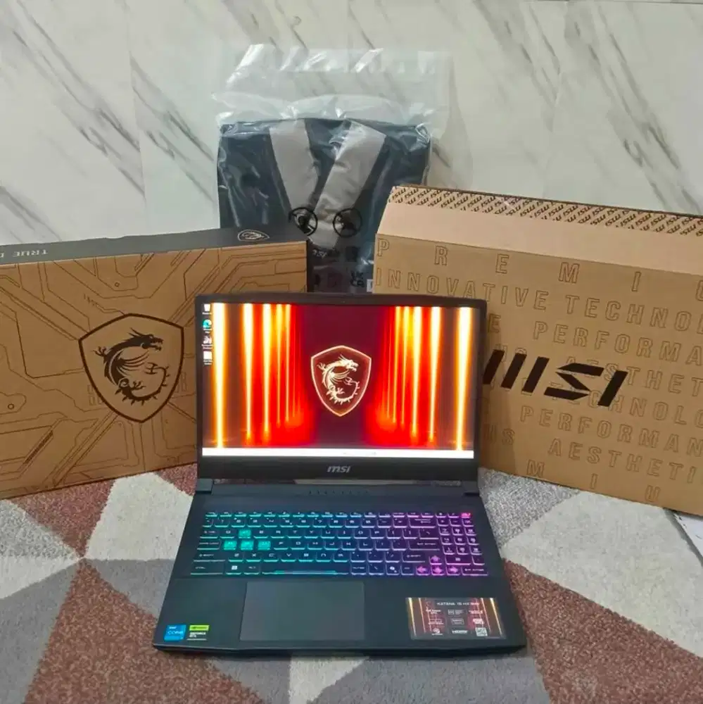 MSI KATANA CORE i7 GEN 14 [RAM 16GB SSD 512GB VGA NVIDIA RTX 5060]
