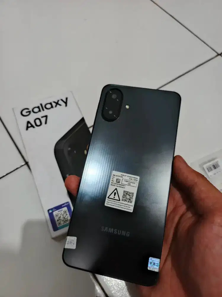 Dijual cepat samsung A07 4/128Gb