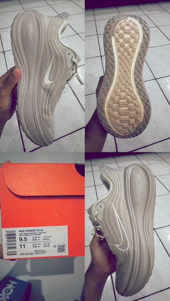 NIKE VOMERO PLUS BEIGE