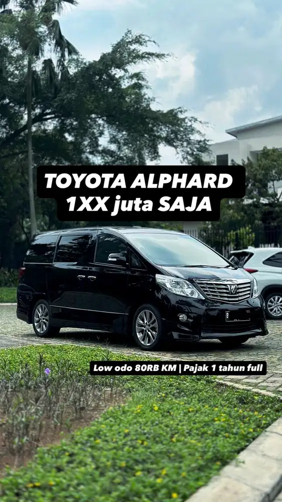 [83RB KM] Toyota Alphard S Audioless 2011