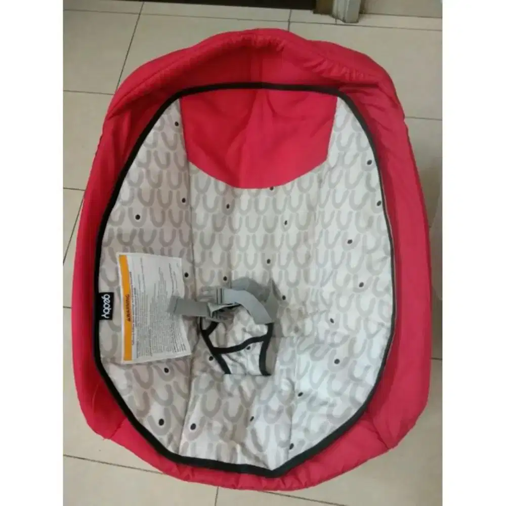 DIJUAL CEPAT baby box cocolatte 8855 cubix red lengkap like a new