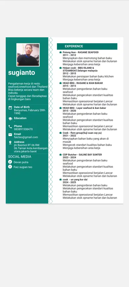 Mencari pekerjaan partime malam