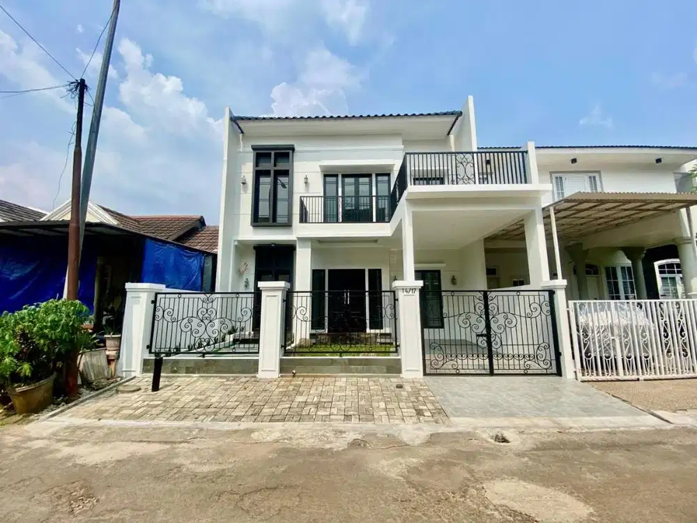 DIJUAL RUMAH BARU CLASSIC HARGA 2.5M AN DI CLUSTER CRYSANT BSD