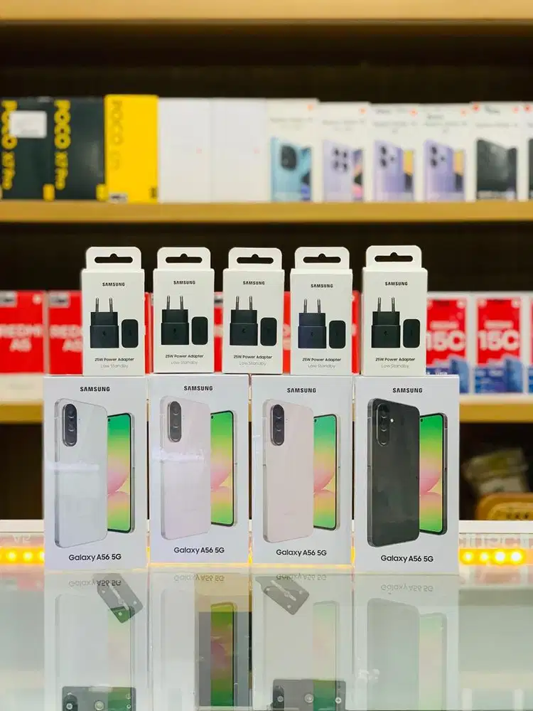 NEW SAMSUNG A56 8/256 FREE ADAPTOR