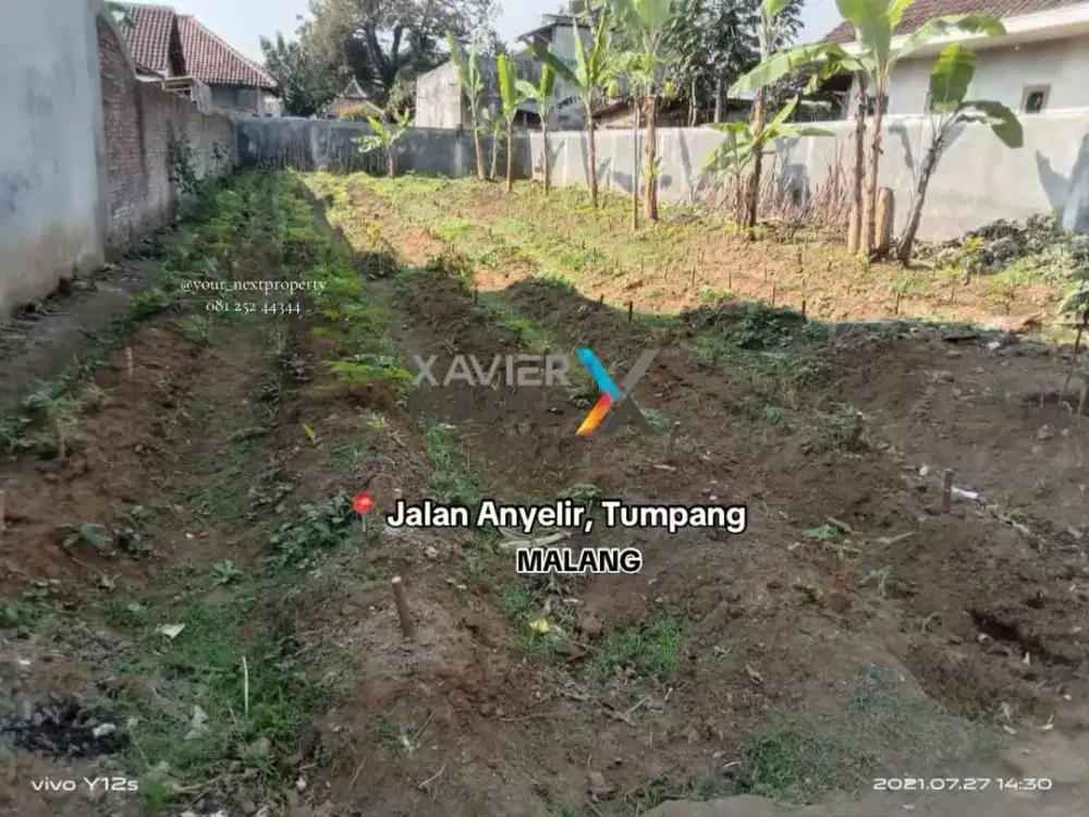 Tanah Siap Bangun Di Jalan Anyelir, Tumpang Malang