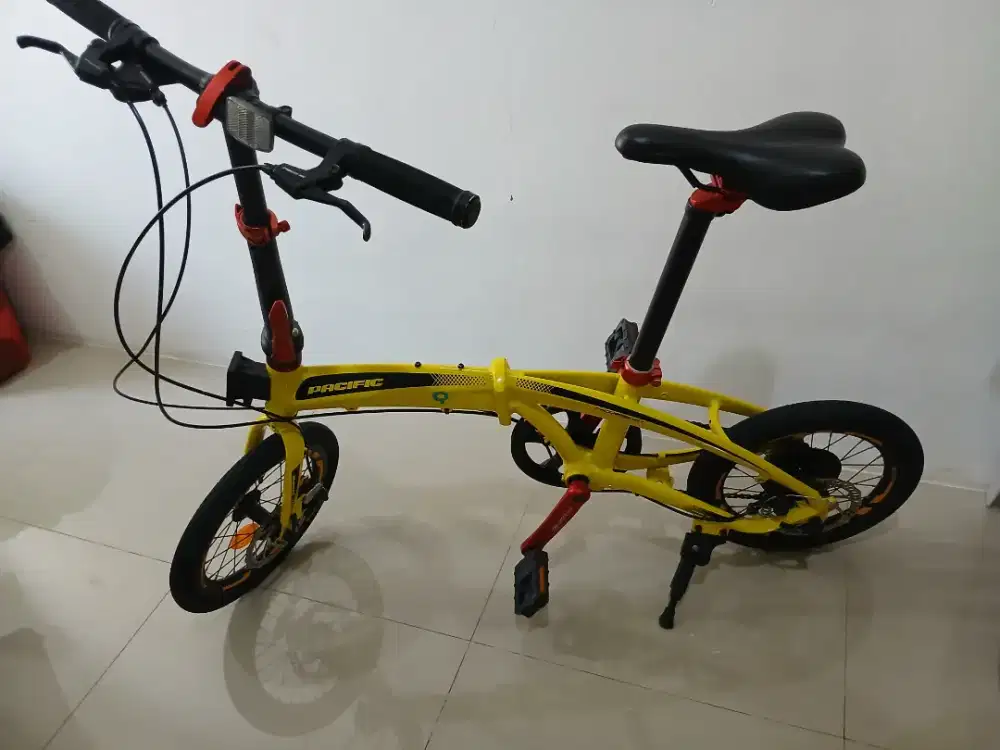 Sepeda lipat pasific siap gowes