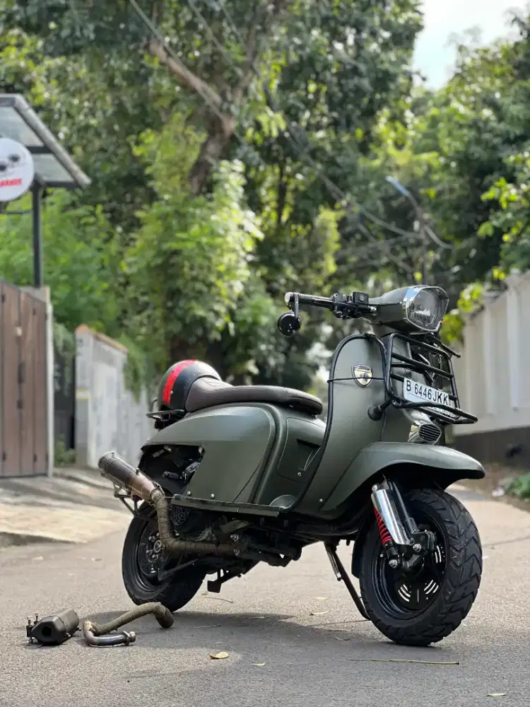 Scomadi Adventure 200i 2024 ( django royal alloy lambretta vespa gts )