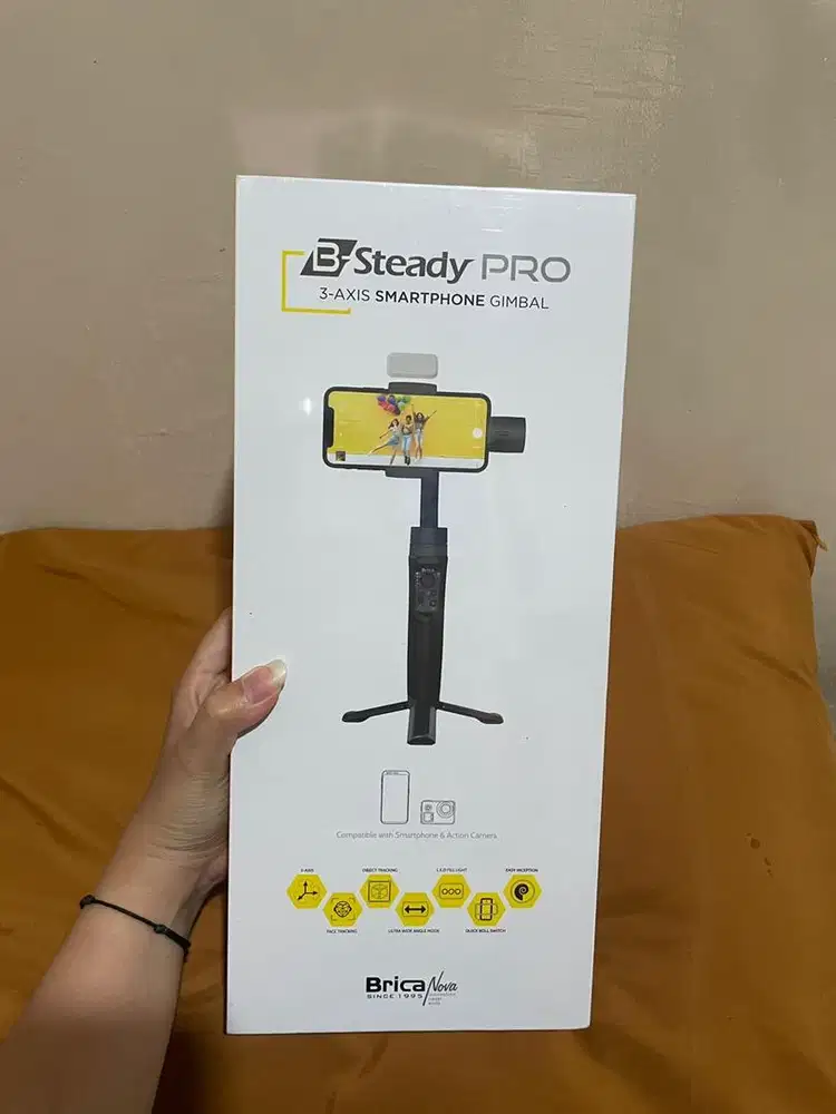 B STEADY PRO 3 AXIS SMARTPHONE GIMBAL