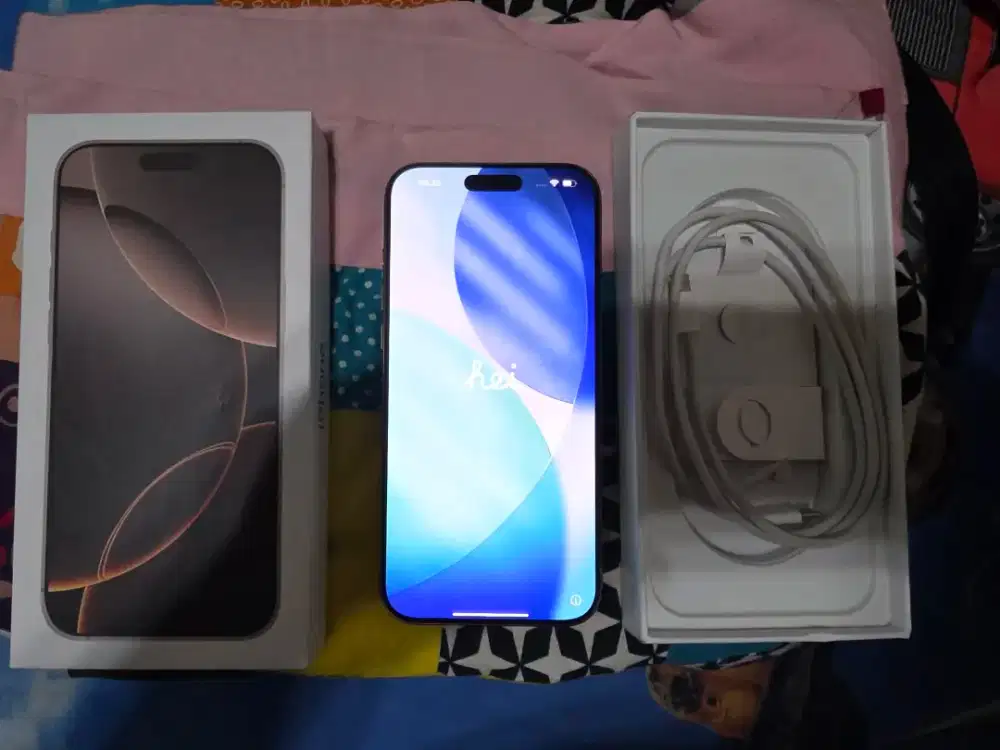 Iphone 16 Pro Max 1TB Desert Titanium Sim Lock Rsim Fullset