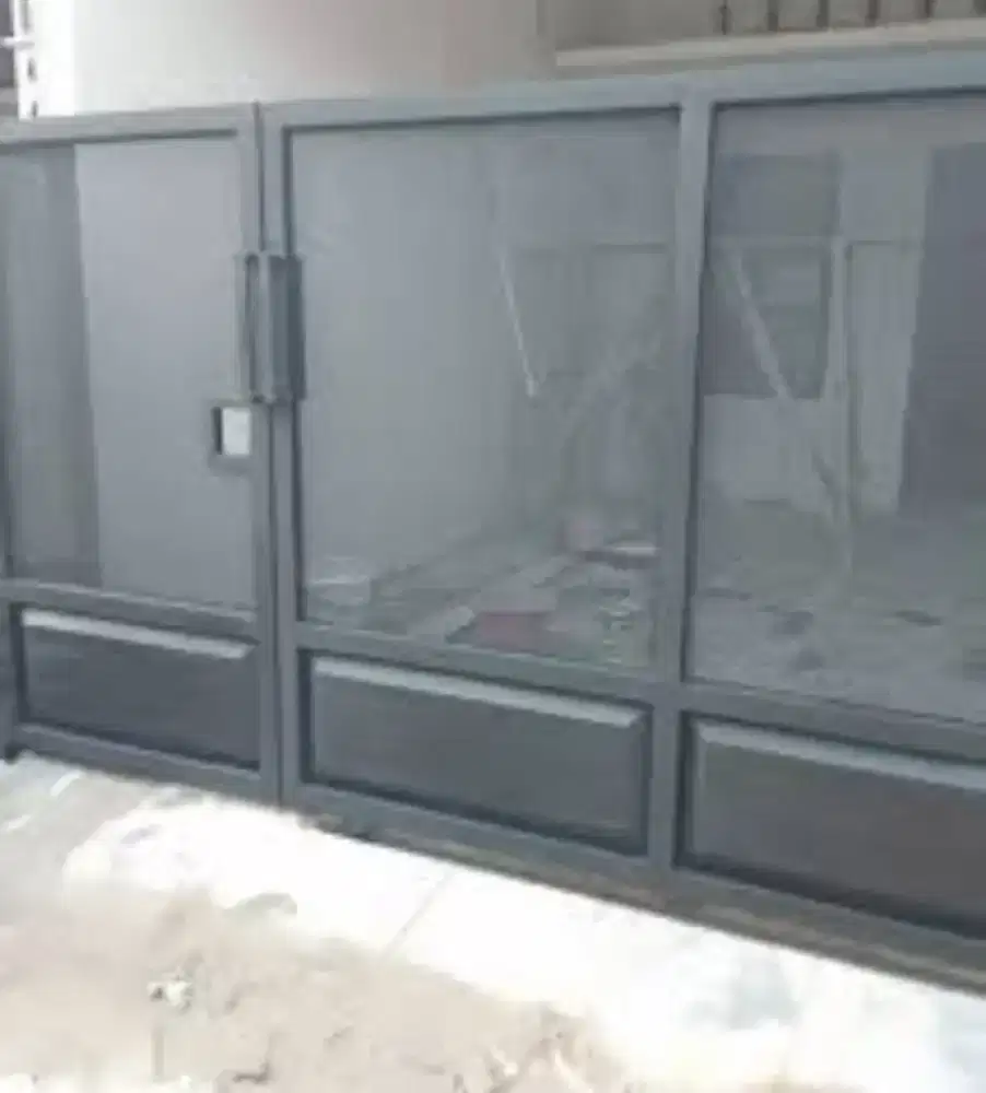 007 pagar plat perforated bulat