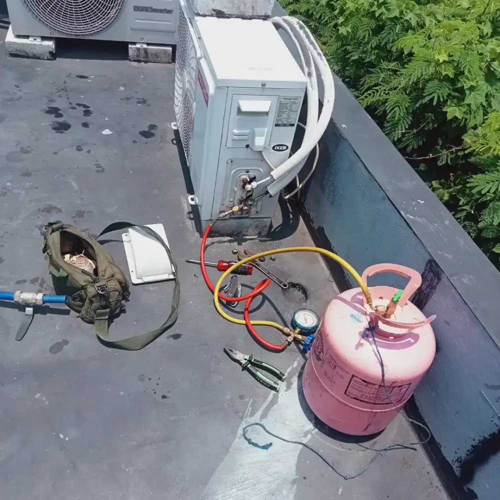 Jasa service AC, Bongkar pasang AC