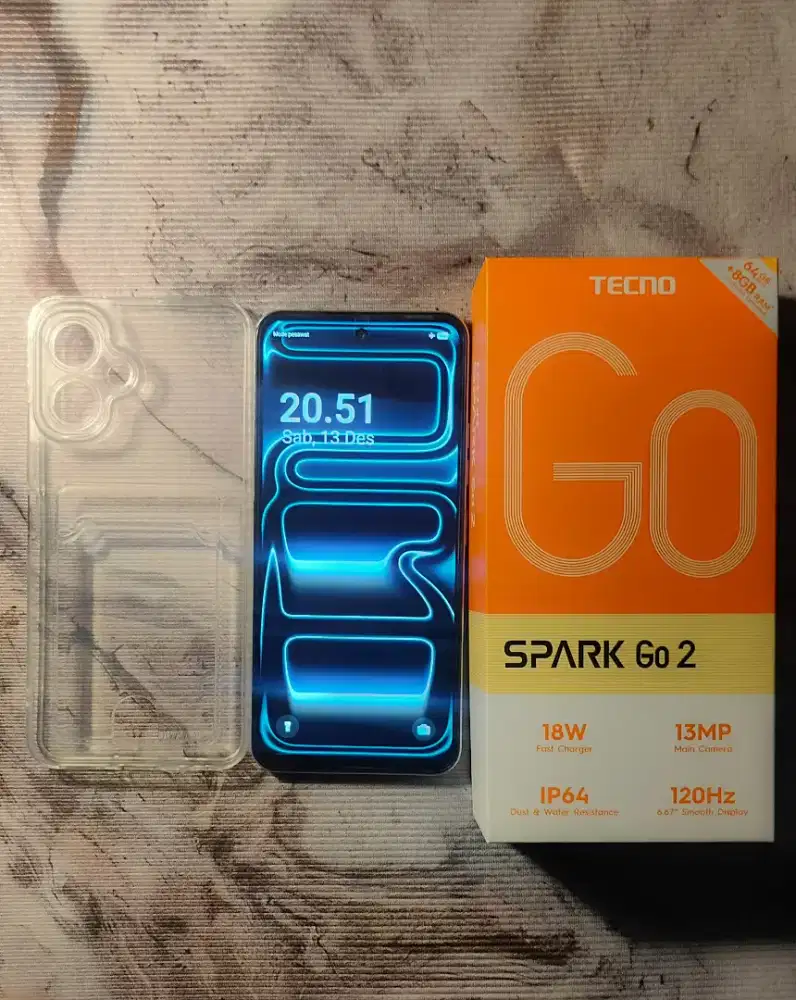 Tecno spark go 2 4+64GB