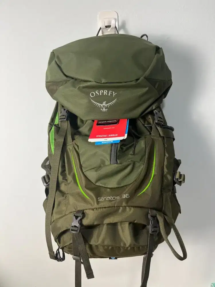 Osprey Stratos 36 Hiking Backpack Gunung Bag Tas Outdoor Rucksack