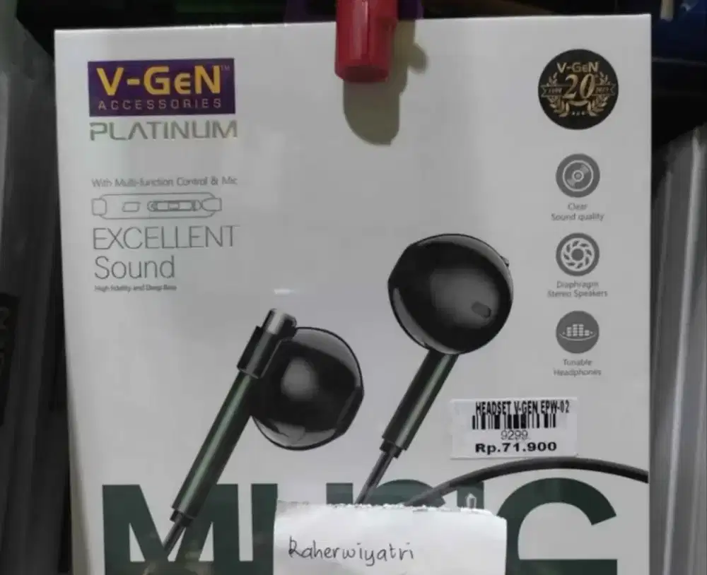 HEADSET V-GEN EPW-02