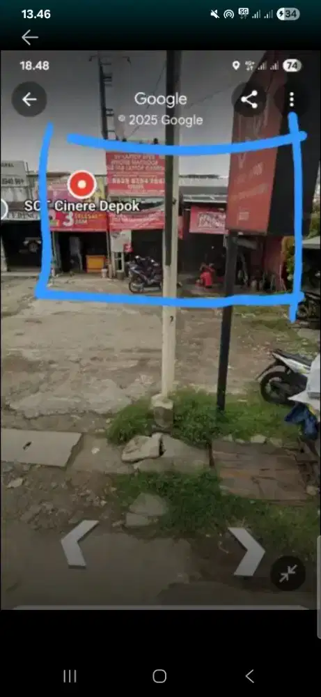 Di jual ruko strategis di daerah cinere