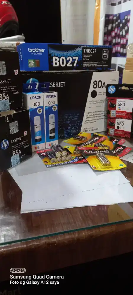 Jual/beli catridge tinta printer komputer original baru dan bekas