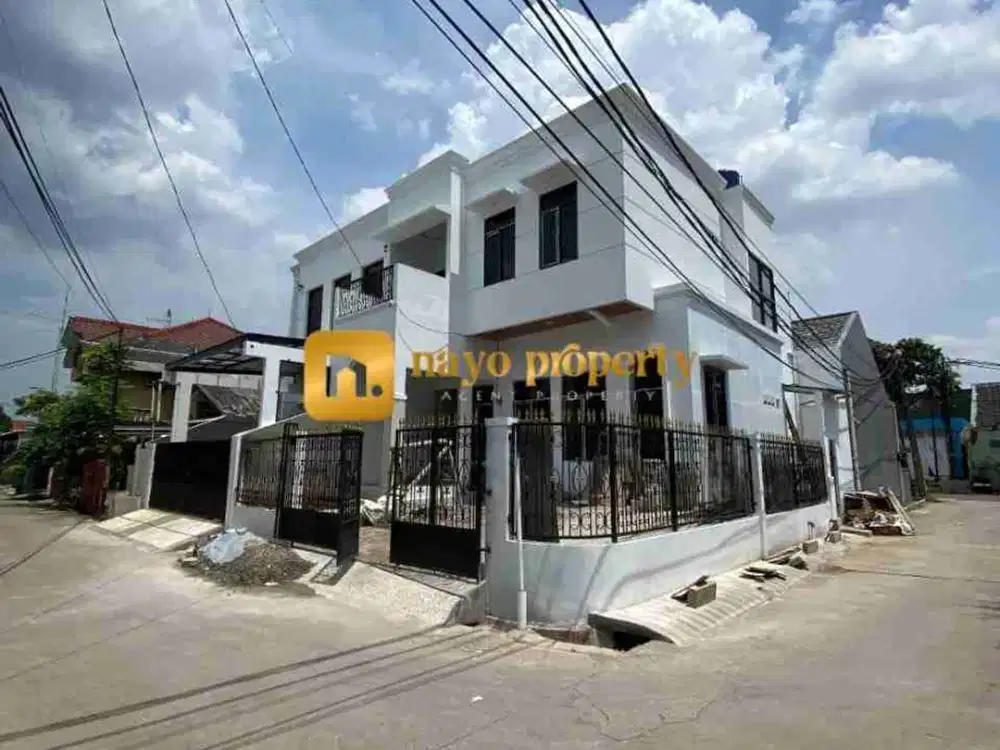 Rumah Baru Hook Dalam Komplek Strategis di Jatiwaringin Bekasi