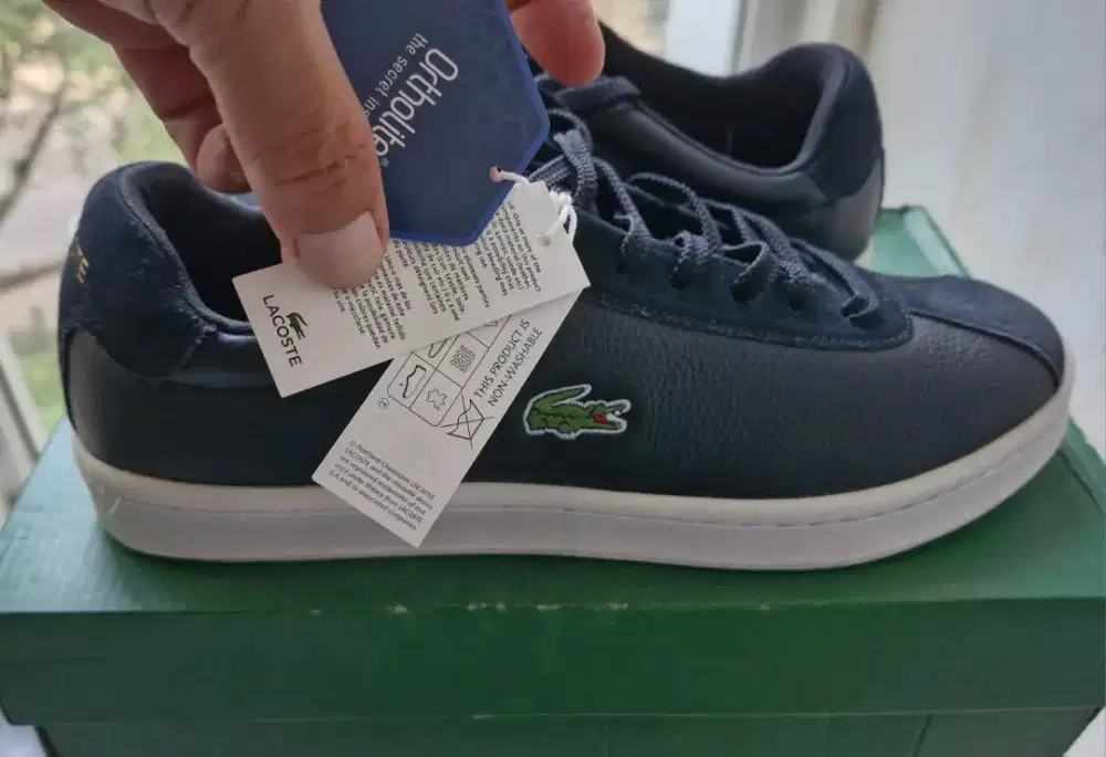 Sepatu Lacoste Masters 119 2 SMA BLK WTH size 41 BNIB (BARU) ORI SALE!