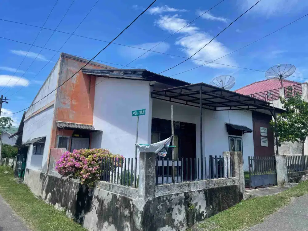 DIJUAL RUMAH HITUNG HARGA TANAH LUAS 260 METER DI KOMPLEK MEUSARA AGUNG GUE GAJAH KETAPANG