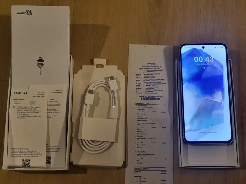 Samsung A55 masih garansi