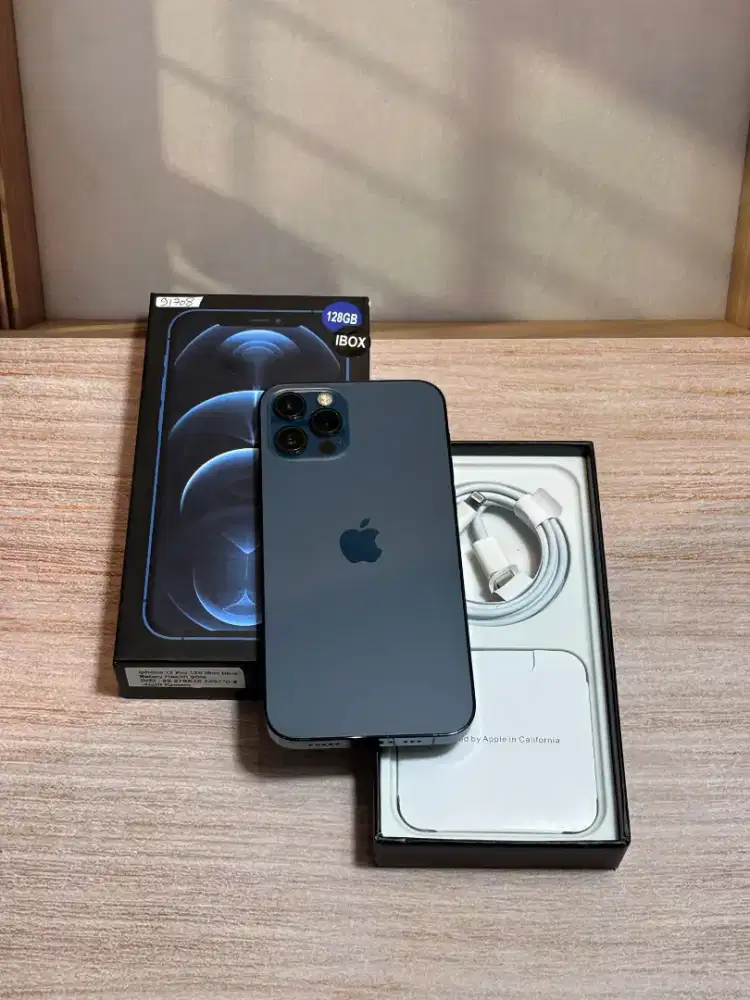 iPhone 12 Pro 128GB Resmi iBox Blue