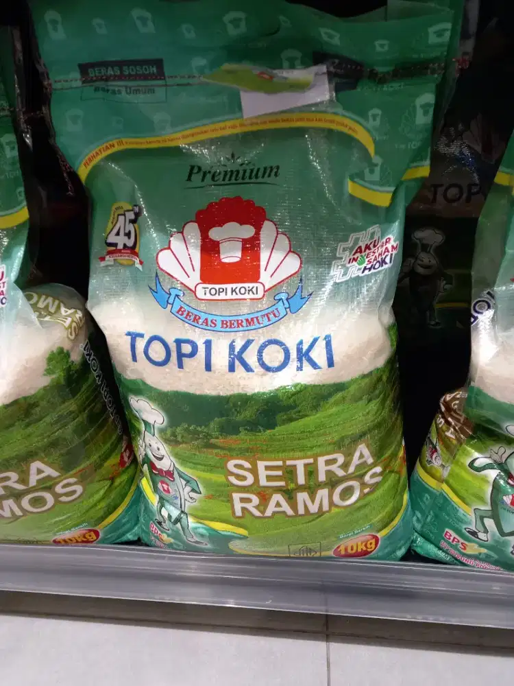 JUAL BERAS SETRA RAMOS CAP TOPI KOKIUKURAN 20KG