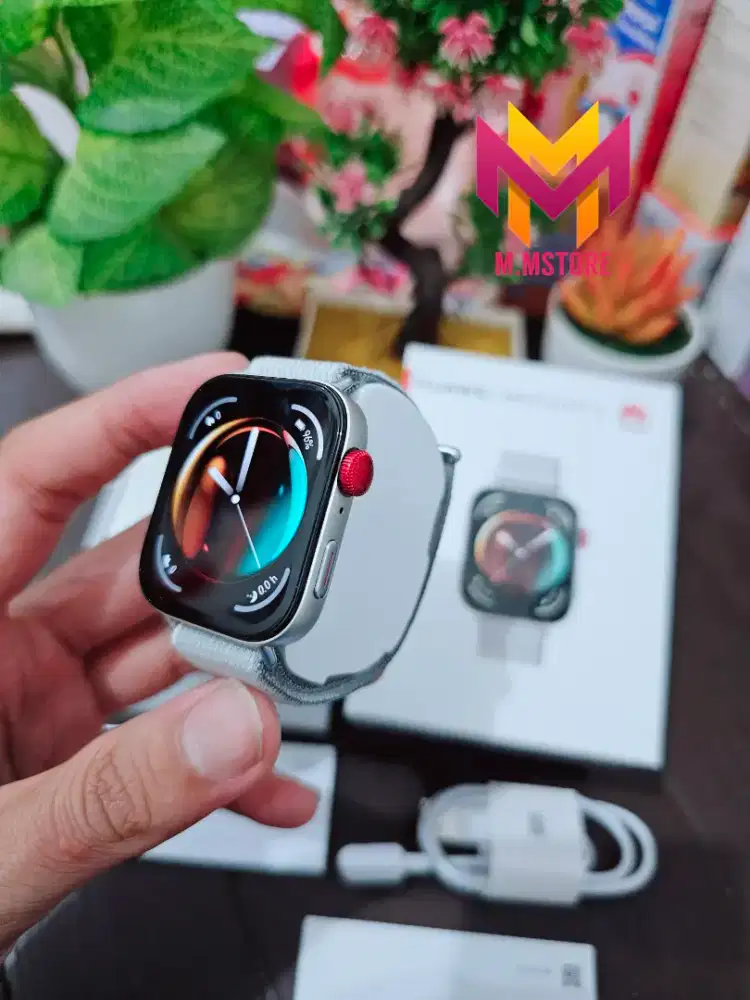 Huawei Watch Fit 3 Grey NFC edition Garansi Aktif Mulus Fullset