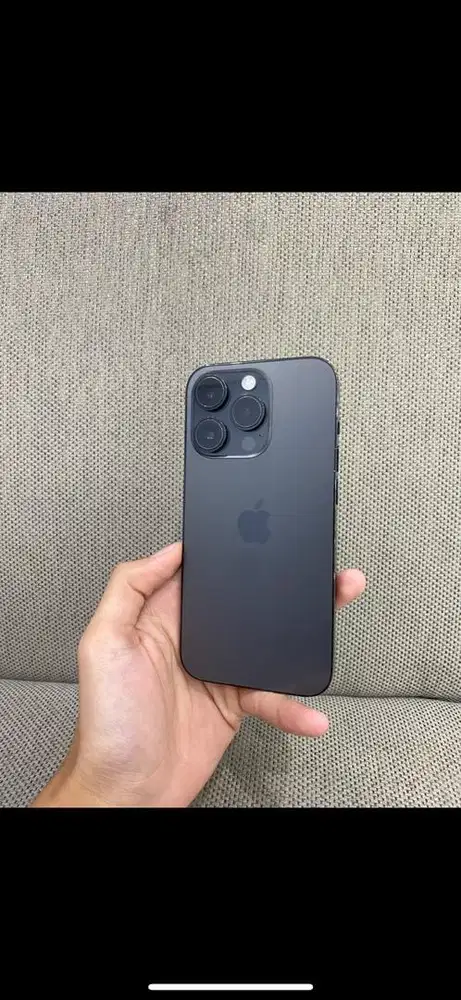Apple iPhone 14 Pro 256Gb Space Black Resmi