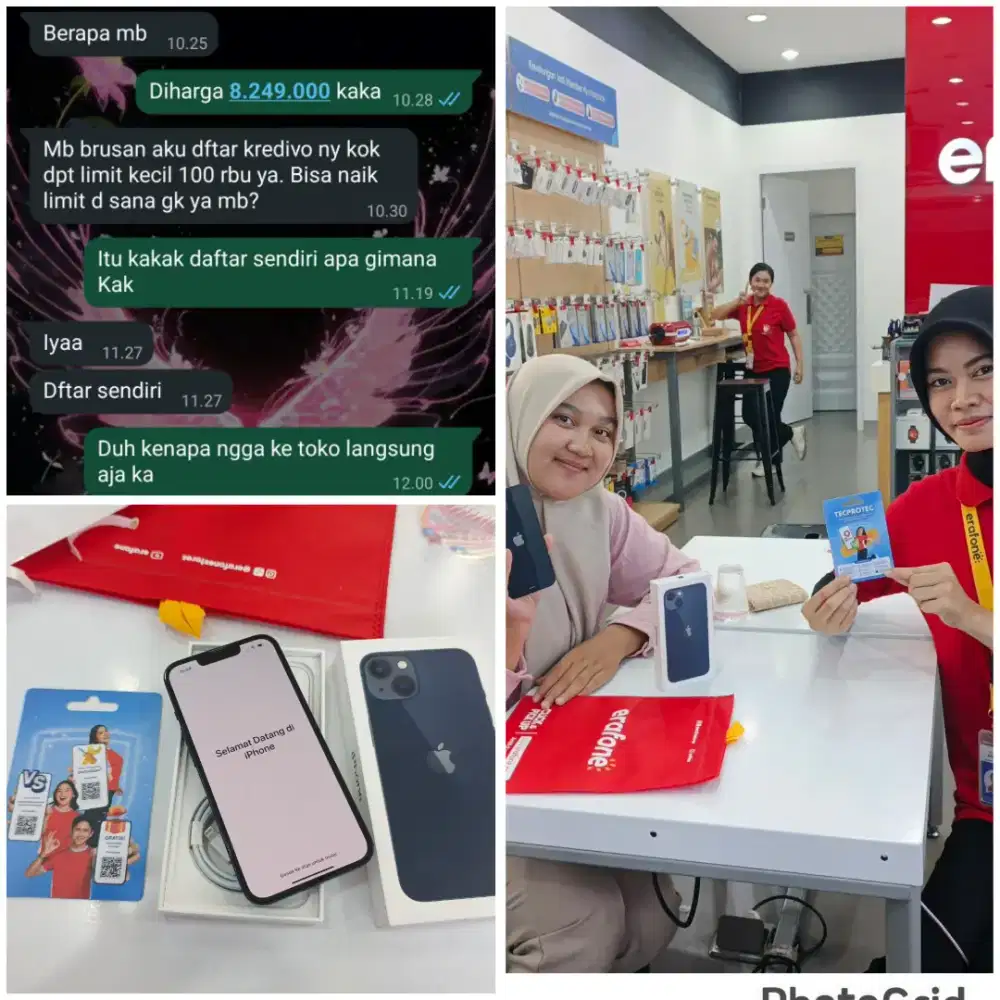 Diskon akhir tahun Iphone 13 garansi resmi ibox bisa kredit dan TT