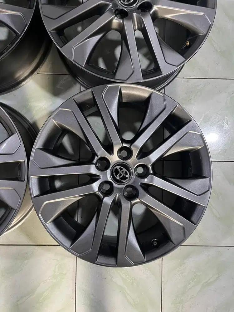 VELG OEM ZENIX Q R18 KONDISI MULUS COPOTAN ASLI MOBIL!!!