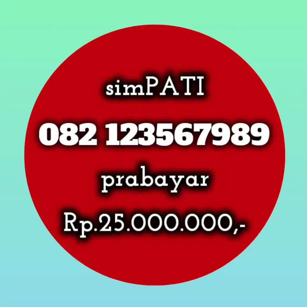 NOMOR CANTIK SIMPATI 23567989