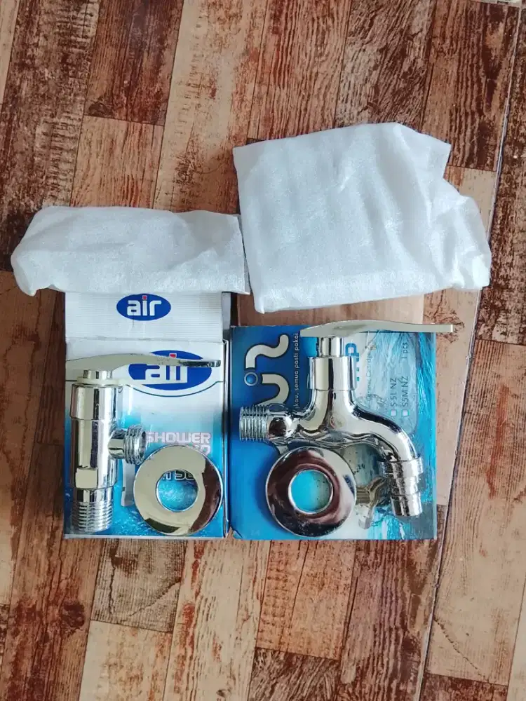 Dijual air kran shower trap & wall trap