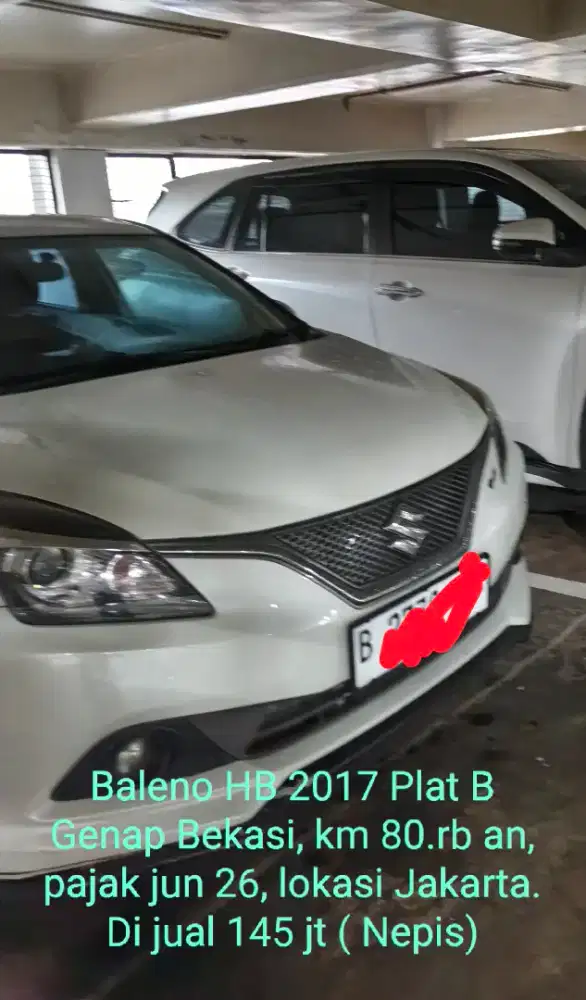 Di Jual Suzuki Baleno Hatchback AT 2017