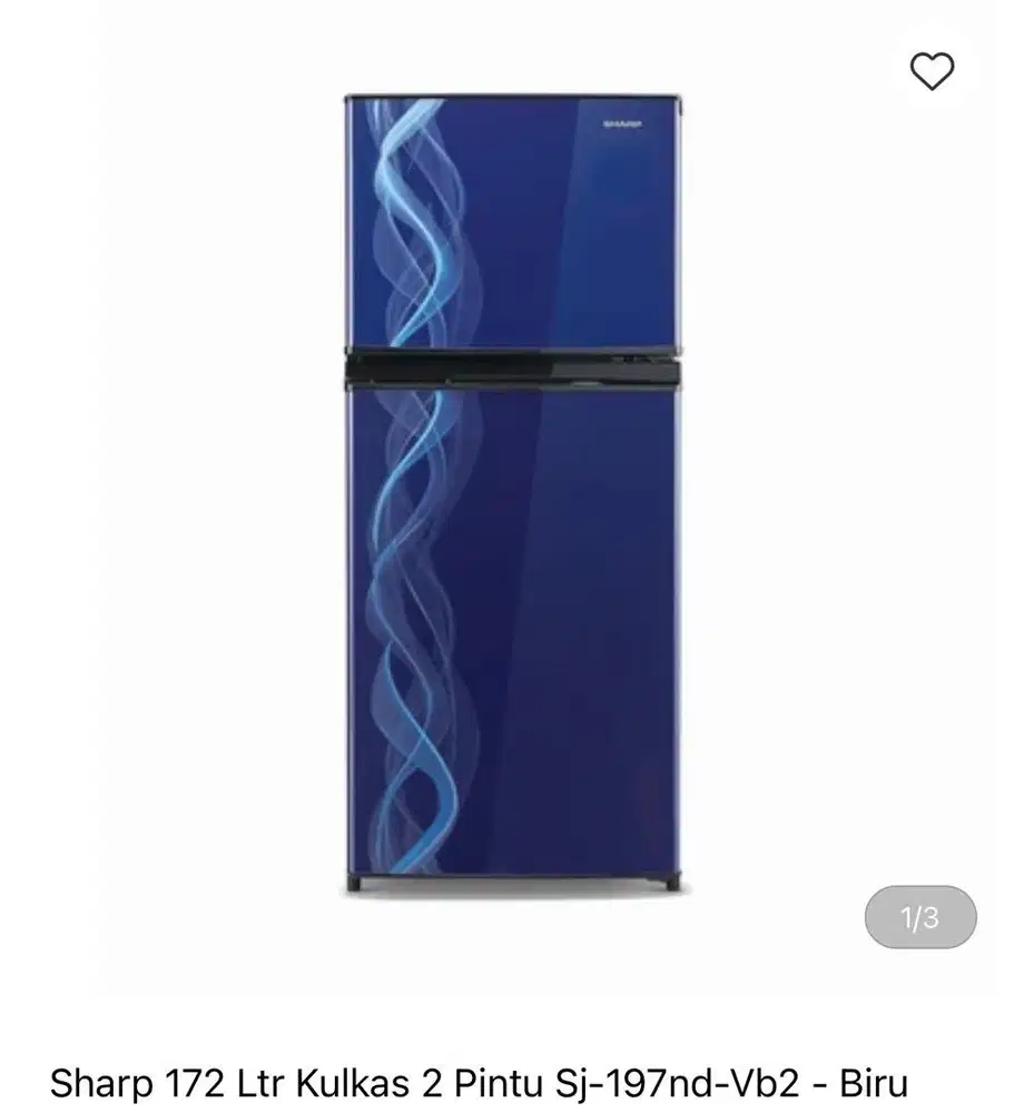 SHARP kulkas 2 pintu bisa cicilan syarat ktp