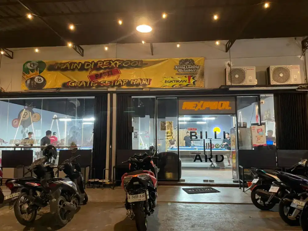 Dijual Saham 35% Rex Pool Billiard – Resmi PT