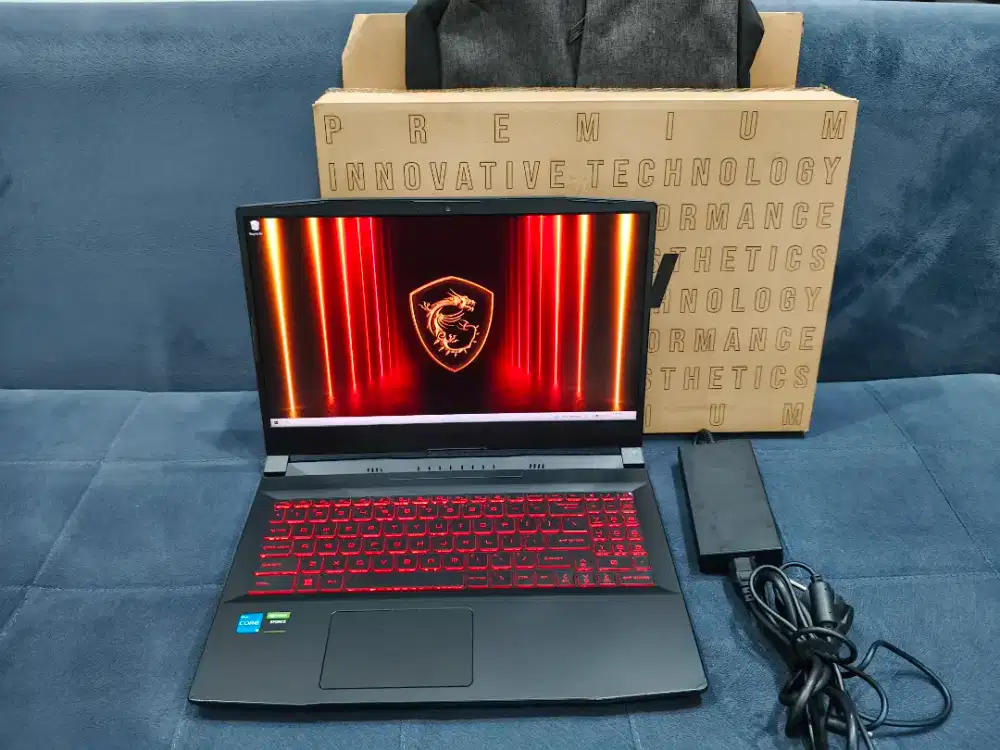 MSI KATANA Core i5 -11400H RAM 16GB SSD 512GB RTX 3050 No Minus