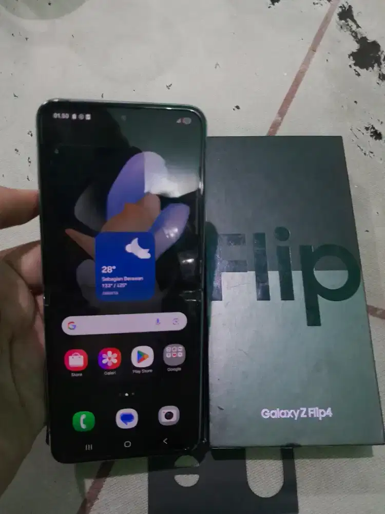 Samsung Zflip 4 Fulset Ram 8